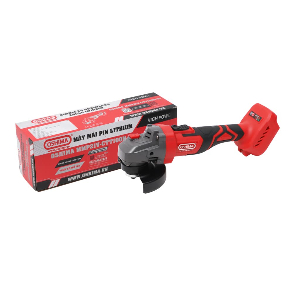 Máy mài pin Oshima MMP21V sử dụng pin Li-ion Mô tơ không chổi than
