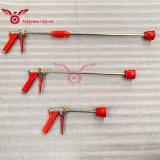 Súng máy phun thuốc 120cm đỏ đen