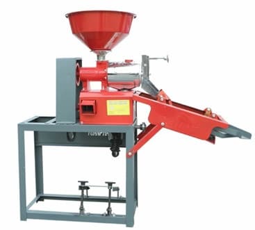 KHUNG MÁY XÁT GẠO ĐƠN TF555- SÀNG 3 CẤP LỌC SẠN (ĐỎ)