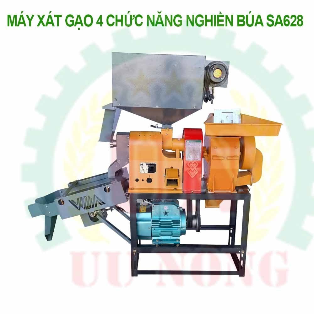 MÁY XAY XÁT LÚA GẠO ƯU NÔNG 4 CHỨC NĂNG PHIÊN BẢN ĐẶC BIỆT UN-SA628