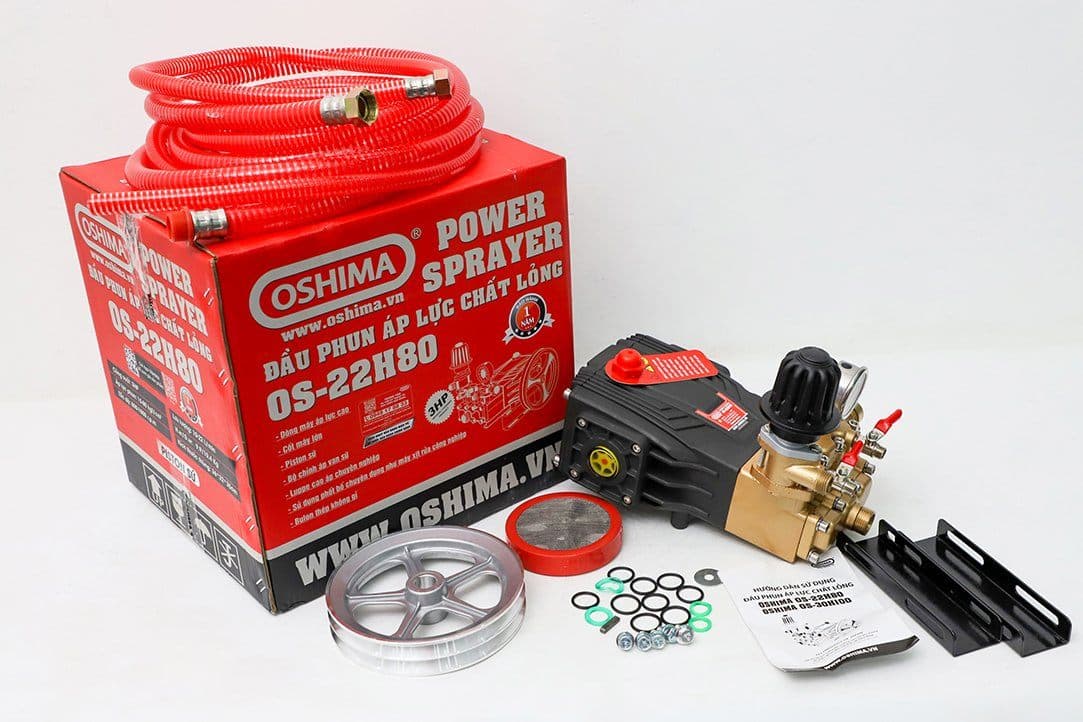 Đầu xịt OSHIMA OS22H80 3HP Đen